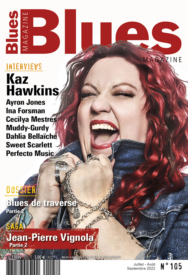 Couverture BLUES Magazine N° 105