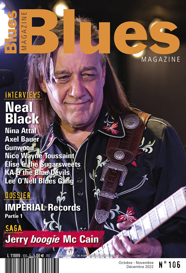 Couverture BLUES Magazine N° 106