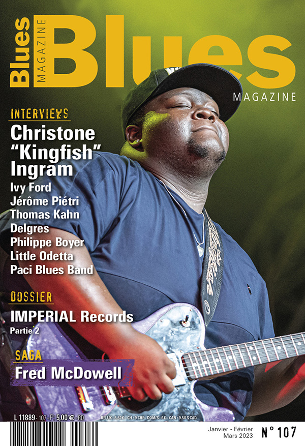 Couverture BLUES Magazine N° 107