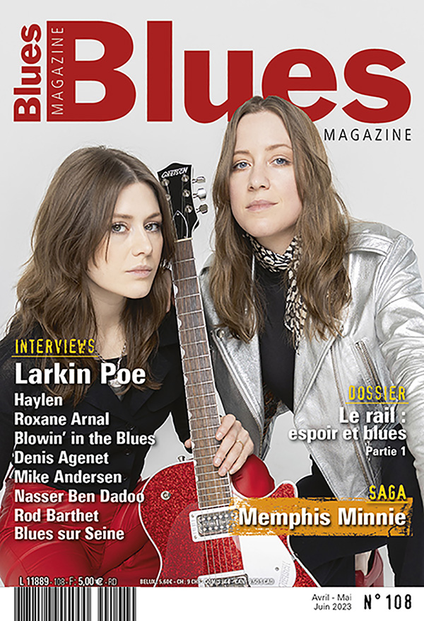 Couverture BLUES Magazine N° 108