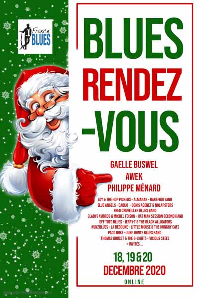 Blues RDV On Line 18 19 et 20 decembre 2020